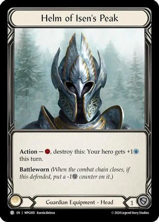 Helm of Isen's Peak (MPG005) - Mastery Pack Guardian