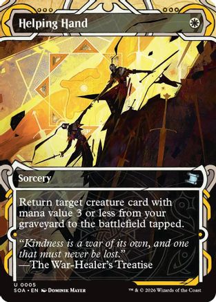 Helping Hand (005) Foil - Secrets of Strixhaven: Mystical Archive