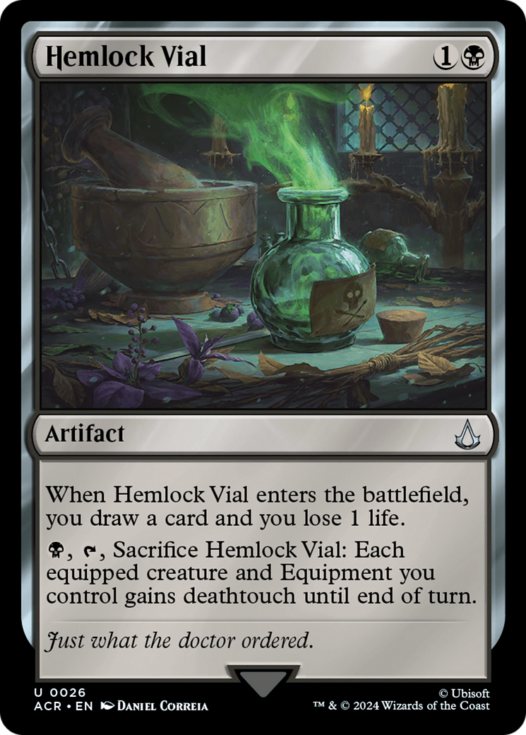 Hemlock Vial (026) - Assassin's Creed