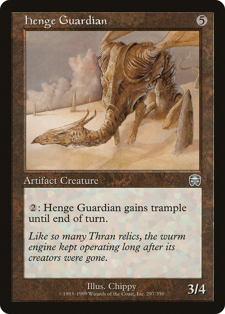 Henge Guardian (297) Foil - Mercadian Masques