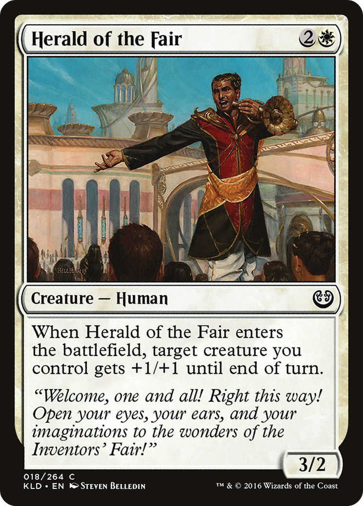 Herald of the Fair (018) Foil - Kaladesh