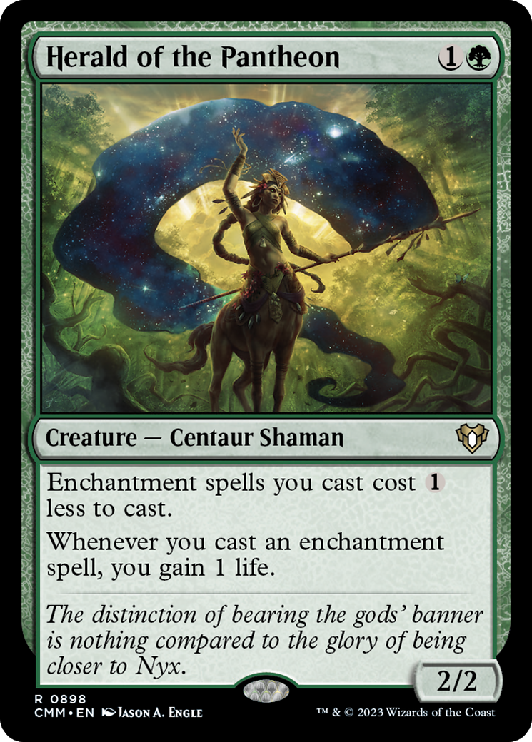 Herald of the Pantheon (898) - Commander Masters