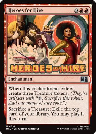 Heroes for Hire (688) - Commander: Marvel Super Heroes