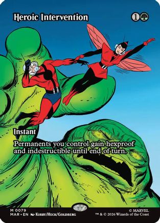 Heroic Intervention (079) Foil - Marvel Universe