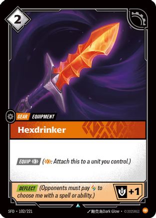 Hexdrinker (102) Foil - Spiritforged