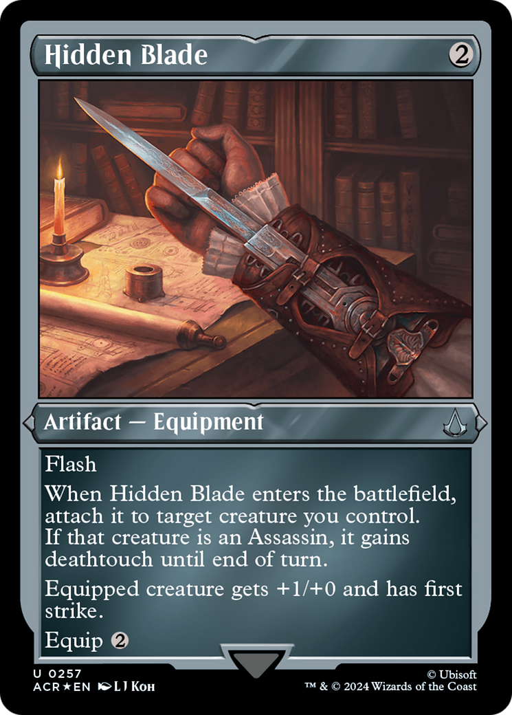Hidden Blade (257) Etched Foil - Assassin's Creed