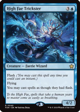 High Fae Trickster (Promo Pack) (040) Foil - Secrets of Strixhaven