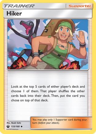 Hiker (133) Reverse Holofoil - Celestial Storm