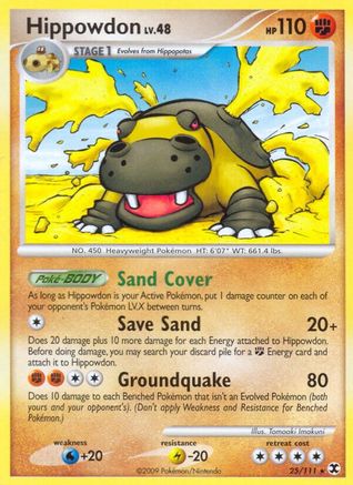 Hippowdon (25) - Rising Rivals