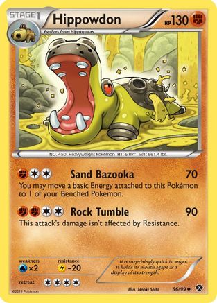 Hippowdon (66) Reverse Holofoil - Next Destinies