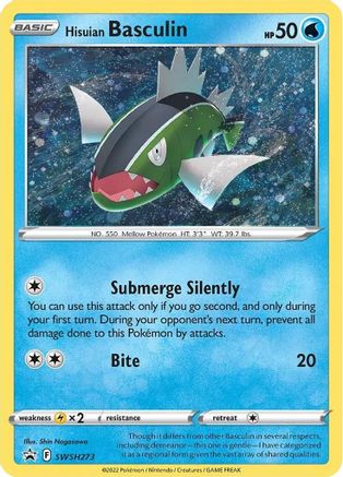Hisuian Basculin (SWSH273) Holofoil - Black Star Promos
