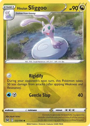 Hisuian Sliggoo (133) Reverse Holofoil - Lost Origin