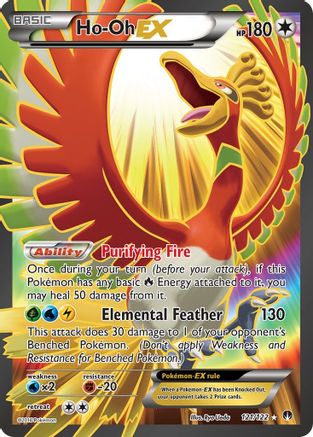 Ho-Oh EX (Full Art) (121) Holofoil - BREAKpoint