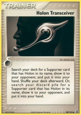 Holon Transceiver (98) Reverse Holofoil - Delta Species