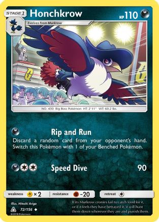 Honchkrow (72) - Ultra Prism
