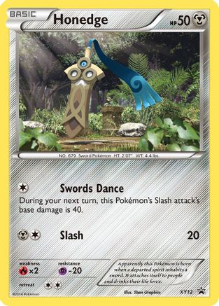 Honedge (XY12) Holofoil - Black Star Promos