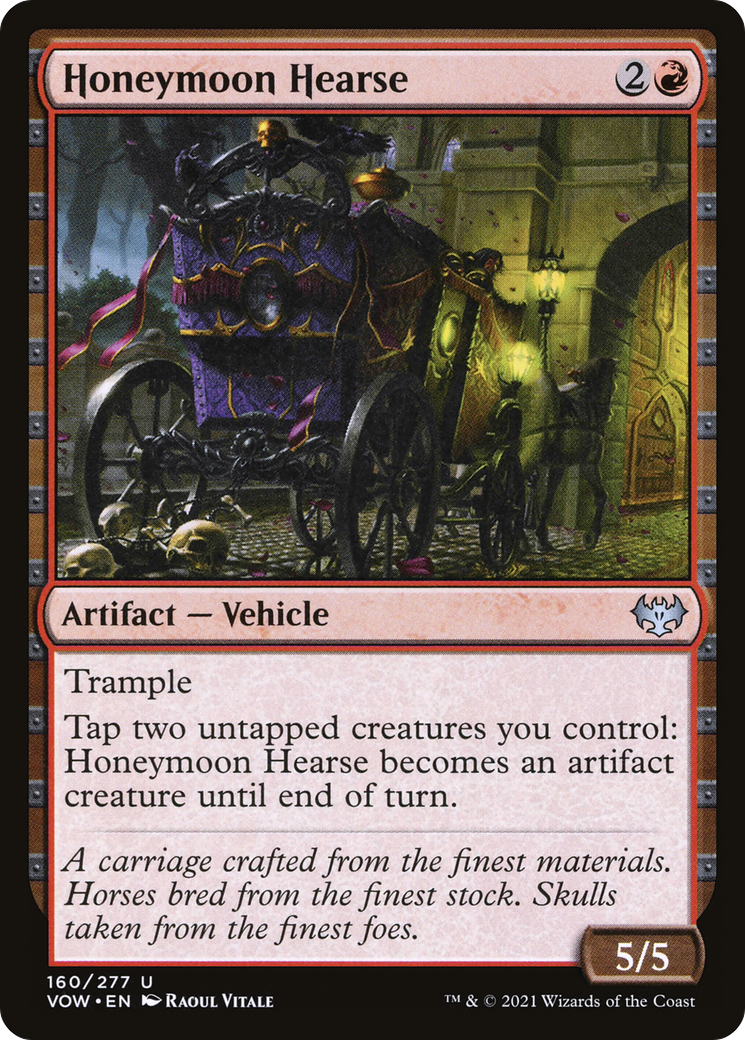 Honeymoon Hearse (160) - Innistrad: Crimson Vow Foil