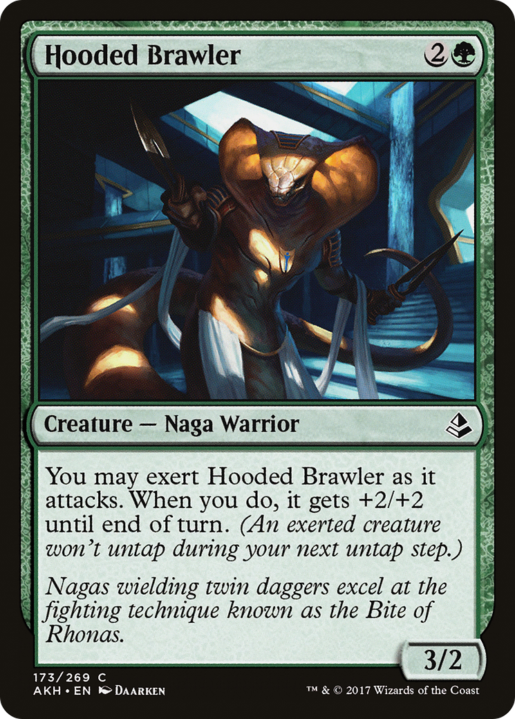 Hooded Brawler (173) Foil - Amonkhet