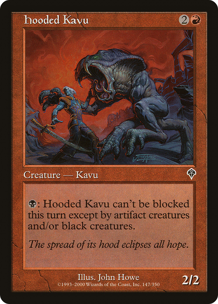 Hooded Kavu (147) - Invasion