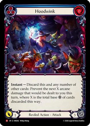 Hoodwink (IAR262) Rainbow Foil - Usurp the Shadow Throne