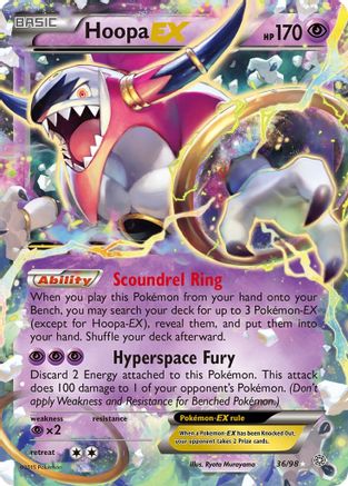 Hoopa EX (36) Holofoil - Ancient Origins