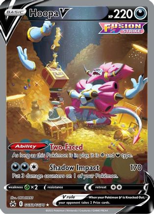 Hoopa V (Alternate Full Art) (GG53) Holofoil - Crown Zenith