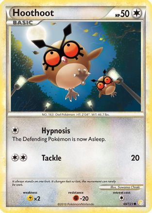 Hoothoot (66) - HeartGold & SoulSilver