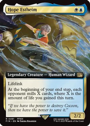 Hope Estheim (Extended Art) (491) Foil - FINAL FANTASY