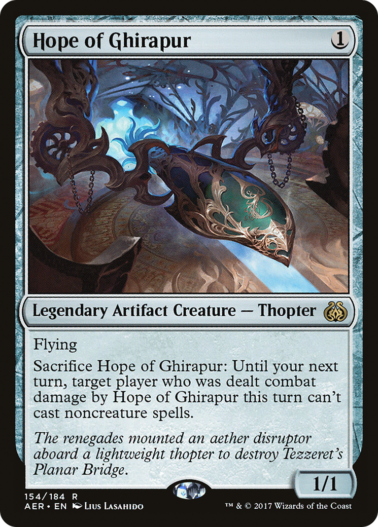 Hope of Ghirapur (154) Foil - Aether Revolt