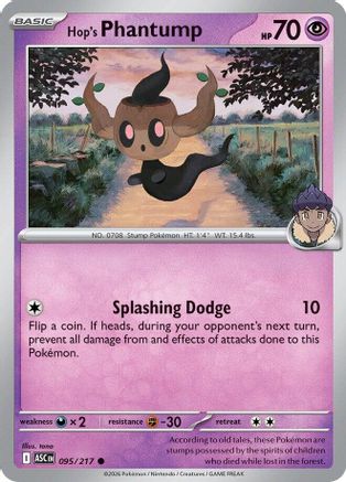 Hop's Phantump (95) Reverse Holofoil - Ascended Heroes