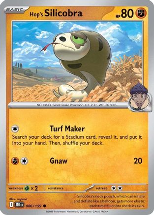 Hop's Silicobra (86) Reverse Holofoil - Journey Together