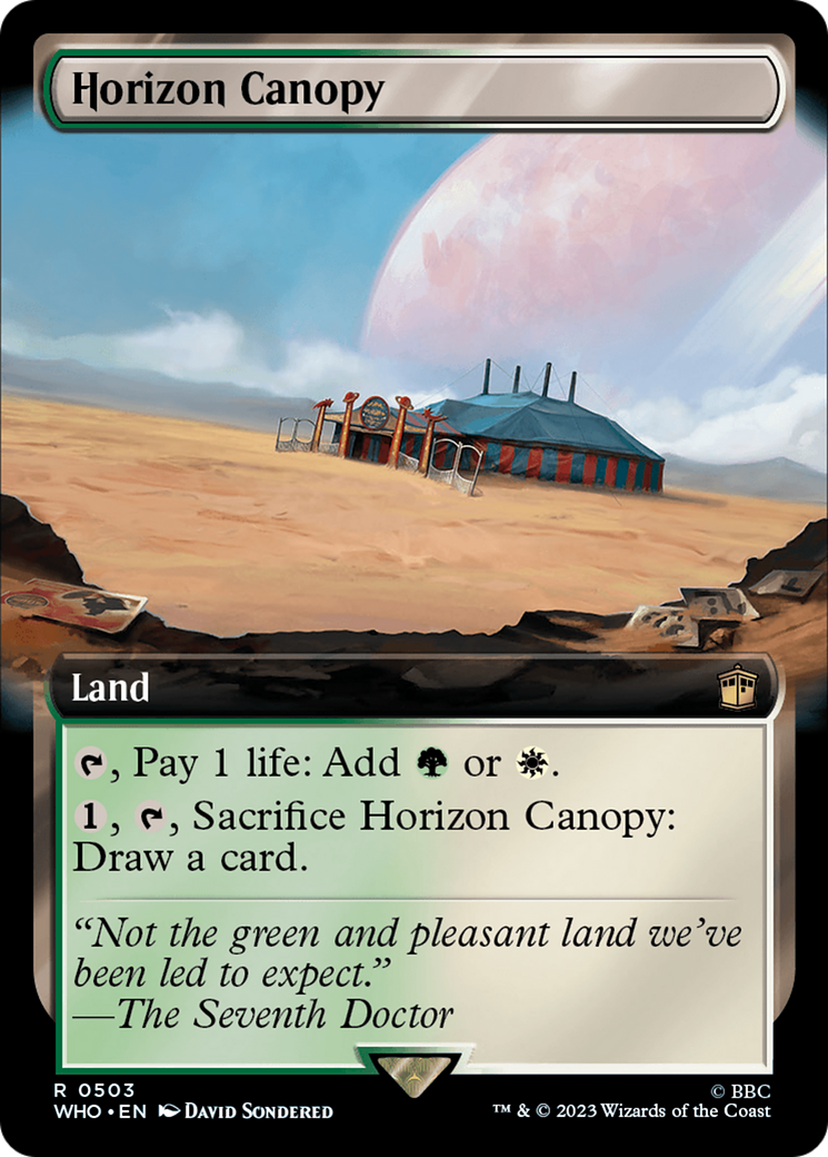 Horizon Canopy (Extended Art) (503) - Doctor Who