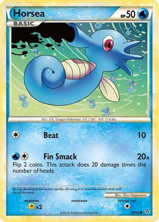 Horsea (49) Reverse Holofoil - Unleashed