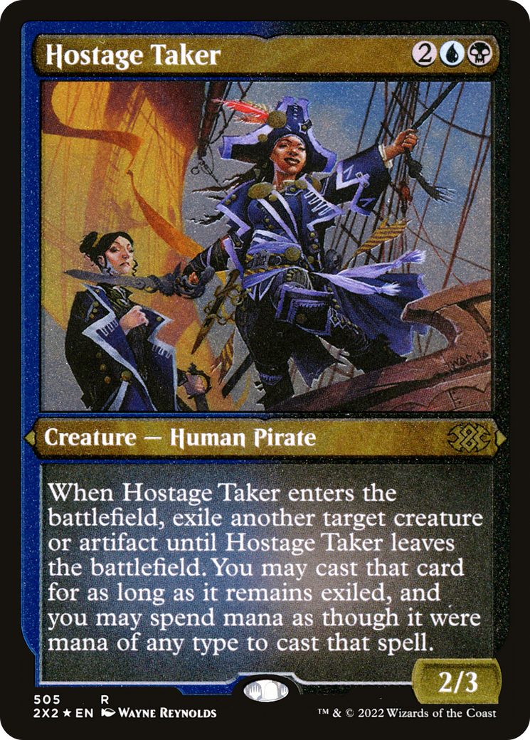 Hostage Taker (505) Etched Foil - Double Masters 2022
