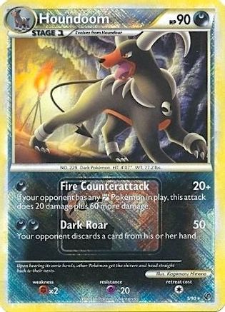 Houndoom (League Promo) (5) Reverse Holofoil - Undaunted