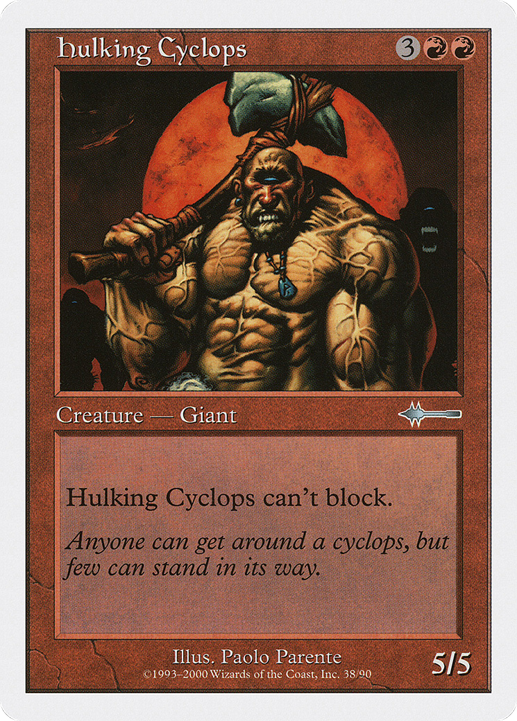 Hulking Cyclops (038) - Beatdown Box Set