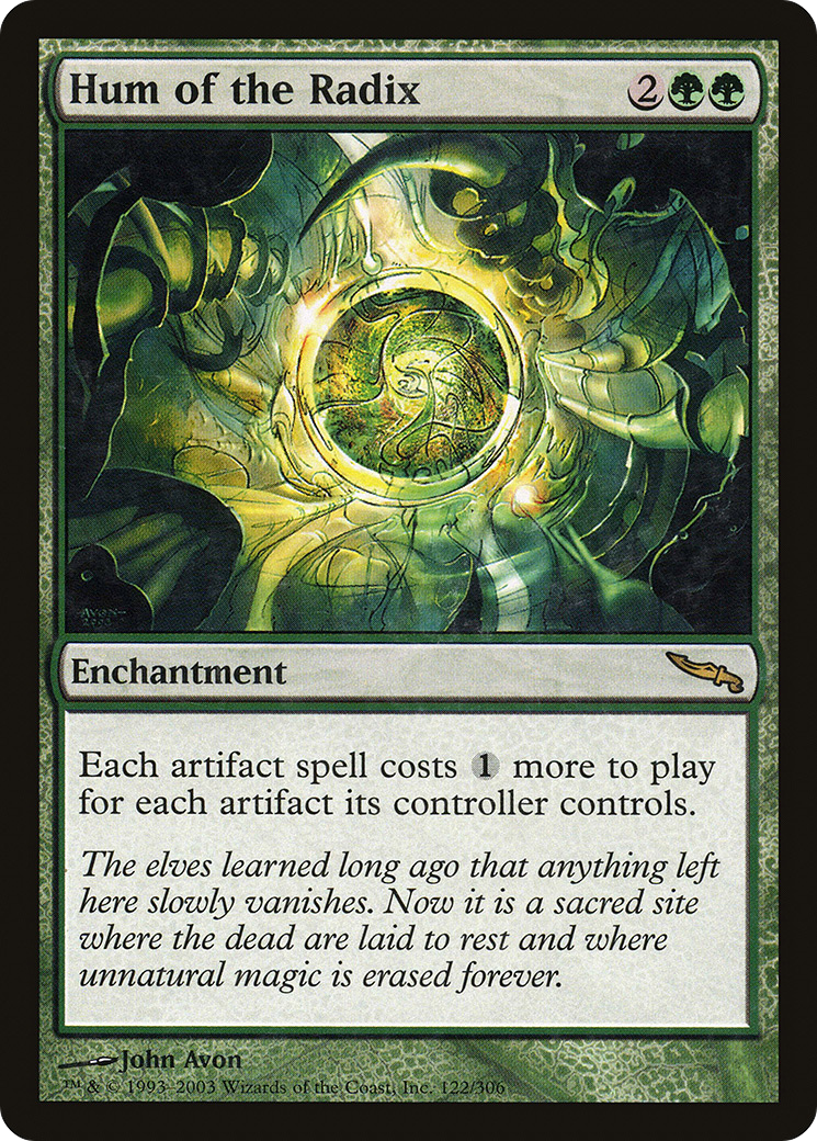 Hum of the Radix (122) Foil - Mirrodin