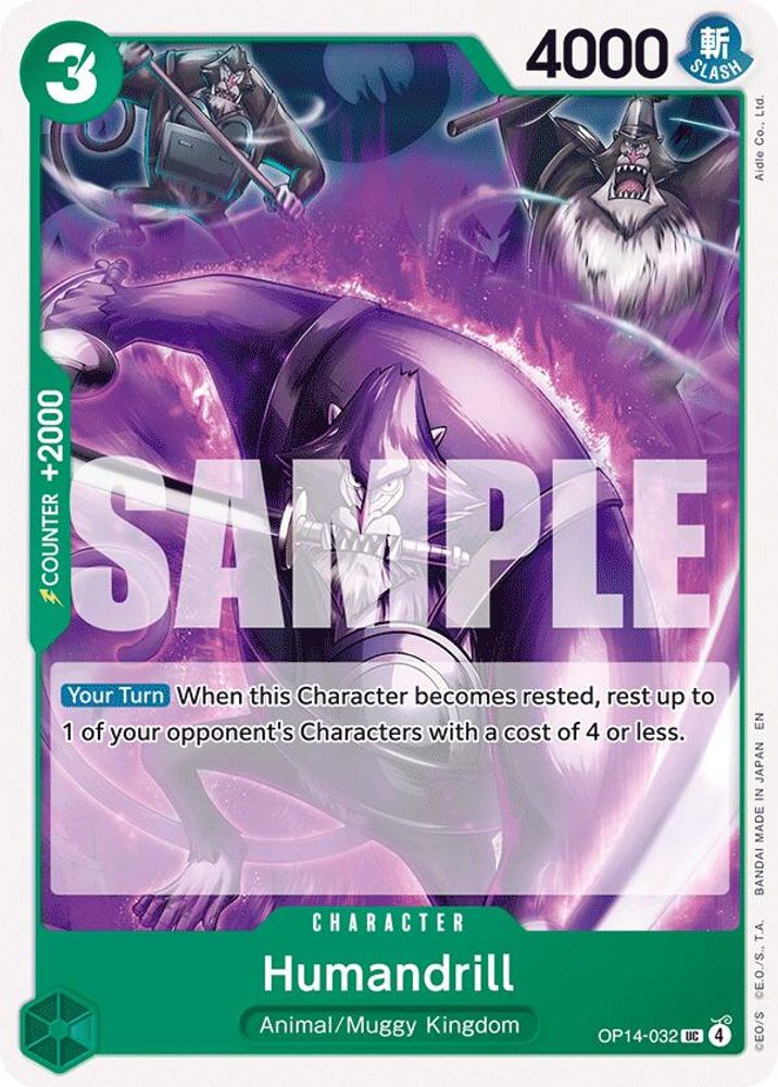 Humandrill (OP14-032)