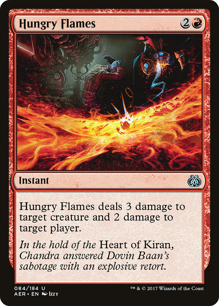 Hungry Flames (084) Foil - Aether Revolt
