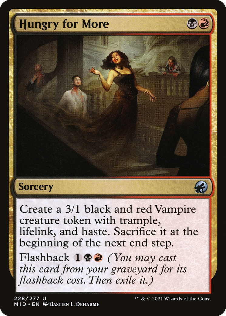 Hungry for More (228) - Innistrad: Midnight Hunt Foil