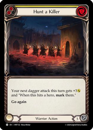 Hunt a Killer (Yellow) (HNT132) Rainbow Foil - The Hunted