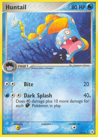 Huntail (19) Reverse Holofoil - Hidden Legends