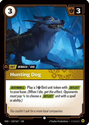 Hunting Dog (119) Foil - Radiance