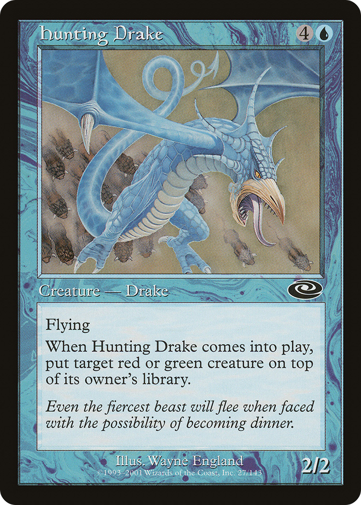 Hunting Drake (027) Foil - Planeshift