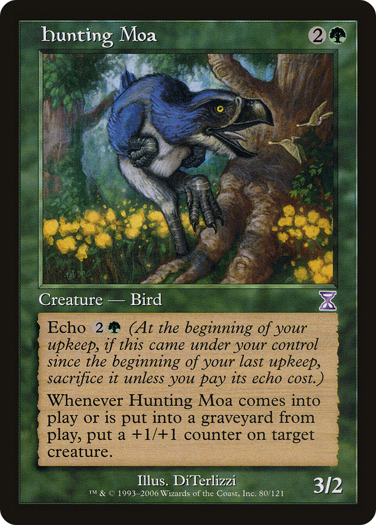 Hunting Moa (Retro) (080) - Time Spiral Timeshifted Foil
