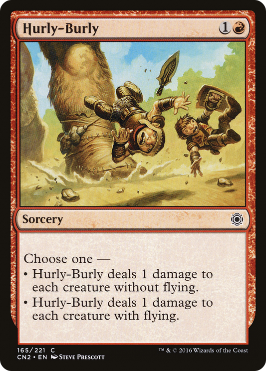 Hurly-Burly (165) Foil - Conspiracy: Take the Crown