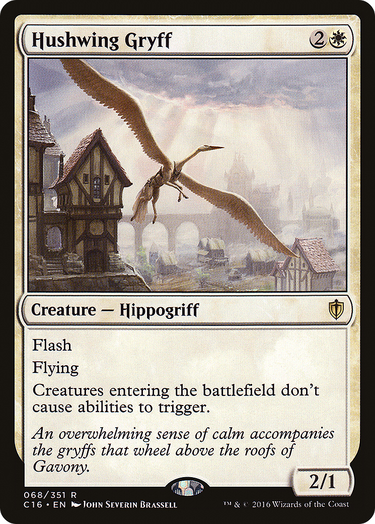 Hushwing Gryff (068) - Commander 2016