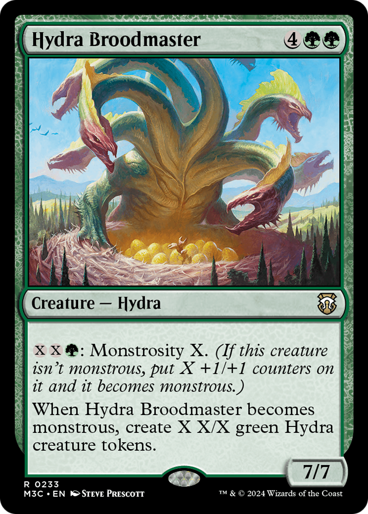 Hydra Broodmaster (233) - Commander: Modern Horizons 3