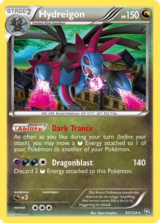 Hydreigon (97) Holofoil - Dragons Exalted