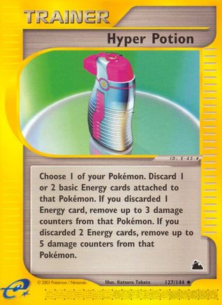 Hyper Potion (127) Reverse Holofoil - Skyridge